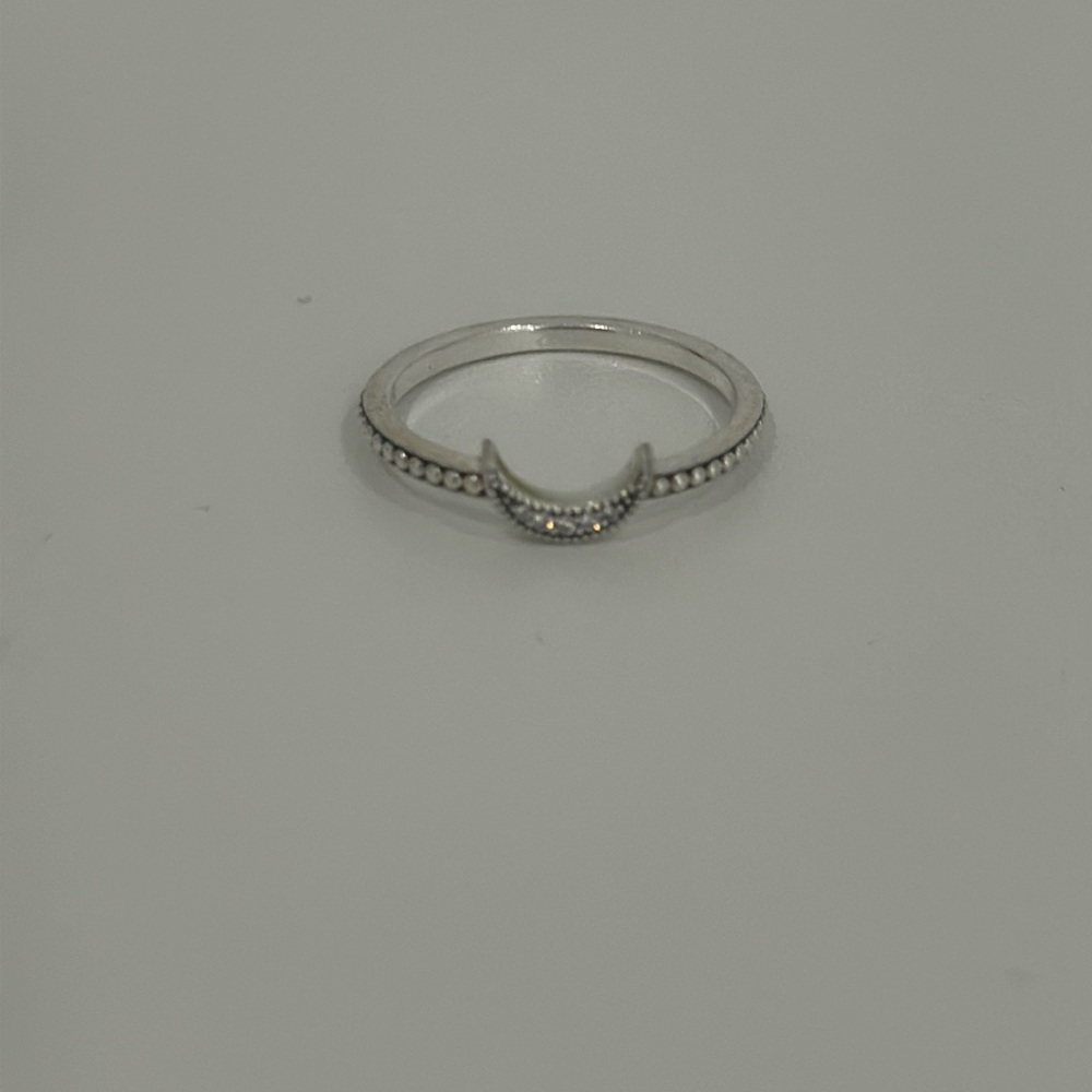 Pandora 925 moon ring size 56 excellent condition